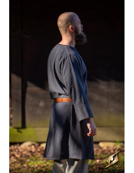 Túnica Viking padrão espinha de peixe...