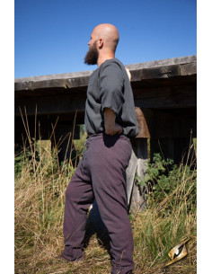 Calça Viking padrão espinha de peixe modelo Arvid,... 2