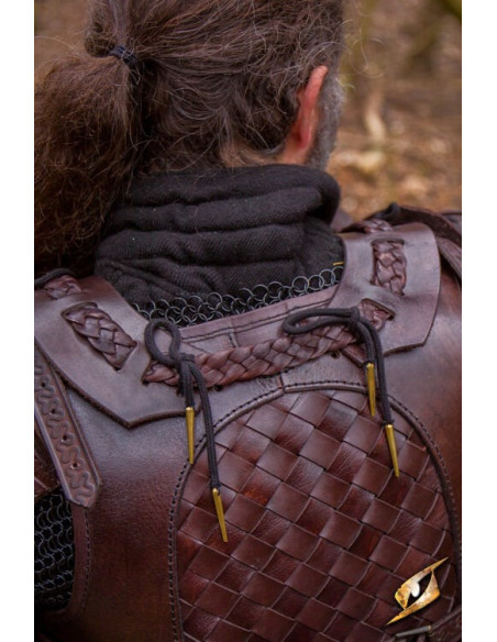 Conjunto Ranger de ombreiras de couro...