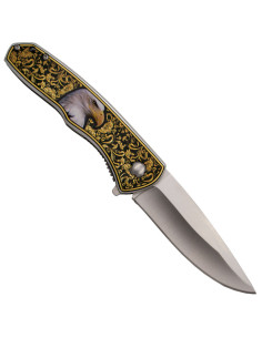 Faca assistida decorada Águila Third K2104A 2