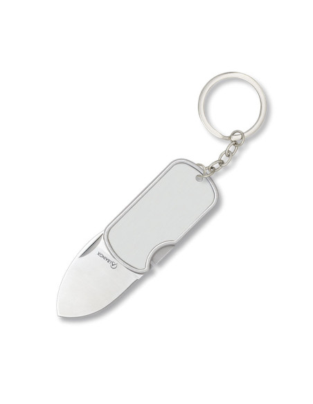 Faca, tipo Chaveiro modelo Dog Tag,...