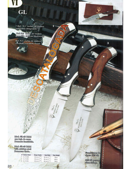 Faca de bloqueio Muela GL