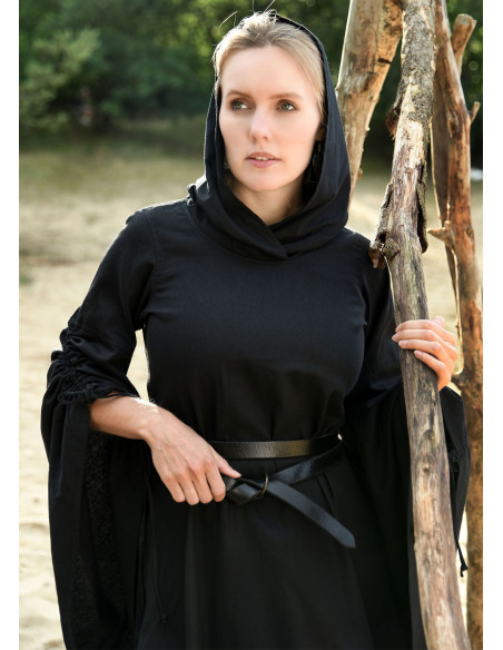 Vestido medieval mulher mangas...