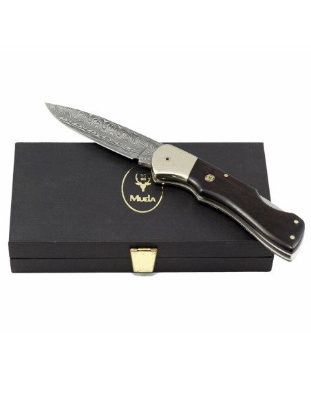 Faca de bloqueio com lâmina de aço...