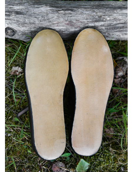 Sapato de senhora medieval Latchet,...