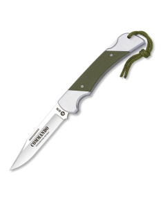Commando Tactical Knife cabo de aço + G10 Verde