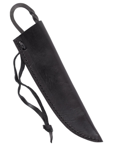 Faca medieval forjada à mão (21 cm.)