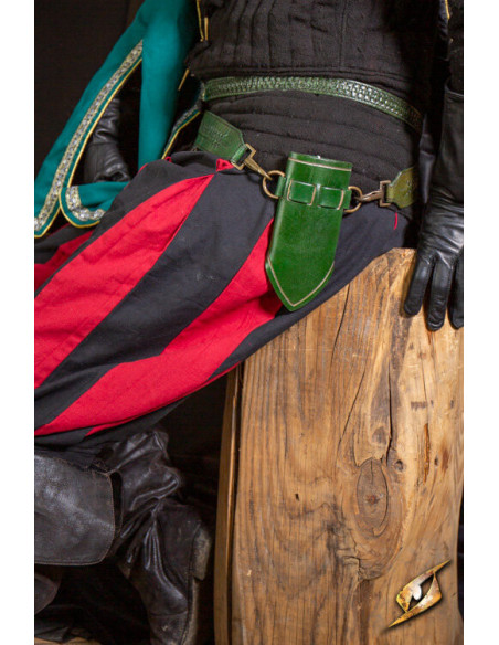 Tahalí com argolas para espadas...