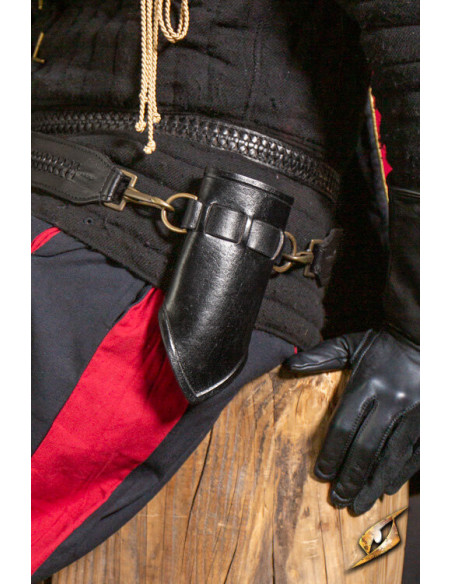 Tahalí com argolas para espadas...