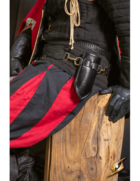 Tahalí com argolas para espadas...