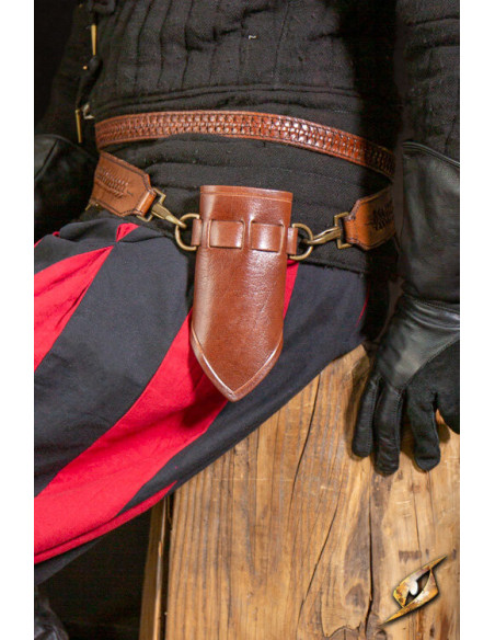 Tahalí com argolas para espadas...