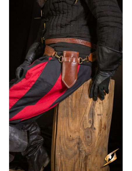 Tahalí com argolas para espadas...