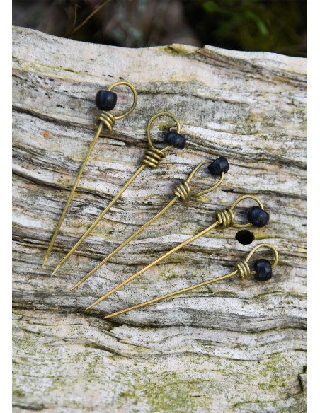 Conjunto de 5 alfinetes medievais...