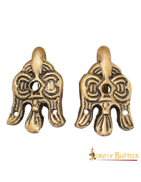 Conjunto de 2 ganchos Viking com o...