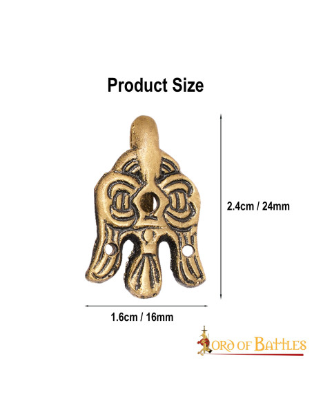 Conjunto de 2 ganchos Viking com o...