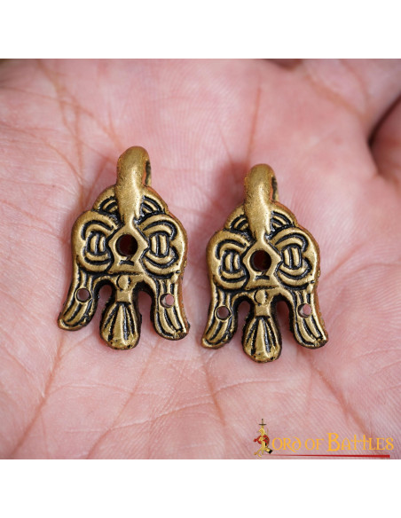 Conjunto de 2 ganchos Viking com o...