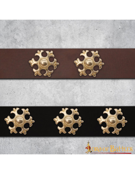 Conjunto 5 peças decorativas flor de lis