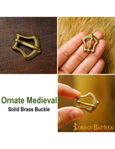 Conjunto de 5 fivelas de cinto...