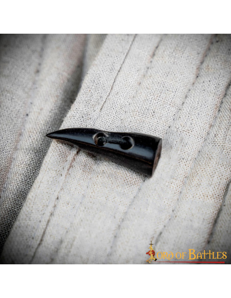 Conjunto de 5 fechos de chifre...