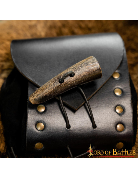 Conjunto de 5 fechos de chifre...