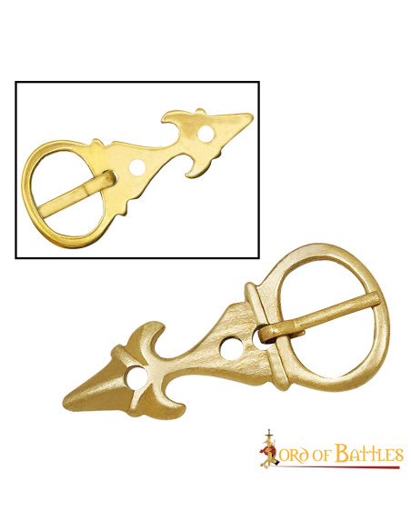 Conjunto de 5 fivelas medievais em...