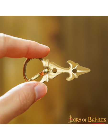 Conjunto de 5 fivelas medievais em...