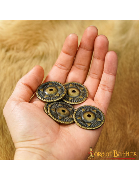 Conjunto de 5 enfeites de pentagrama...