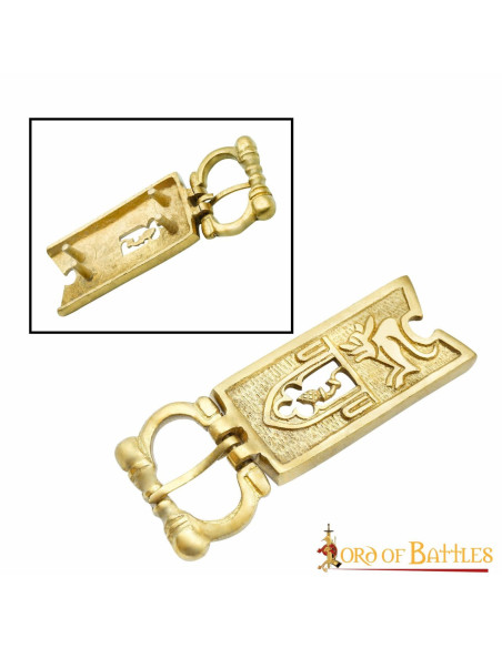 Fivela de cardo para cintos medievais