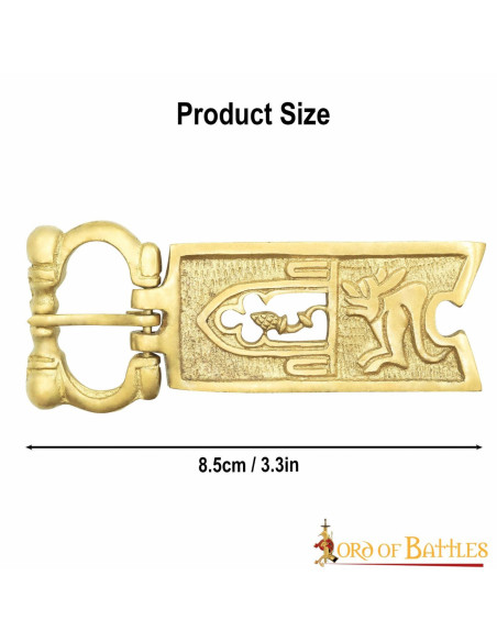 Fivela de cardo para cintos medievais