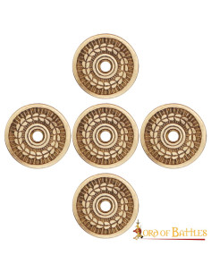 Conjunto de 5 enfeites de coroa de louros para roupas,...