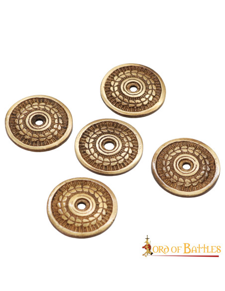 Conjunto de 5 enfeites de coroa de...