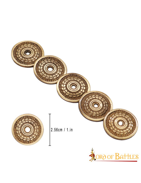 Conjunto de 5 enfeites de coroa de...