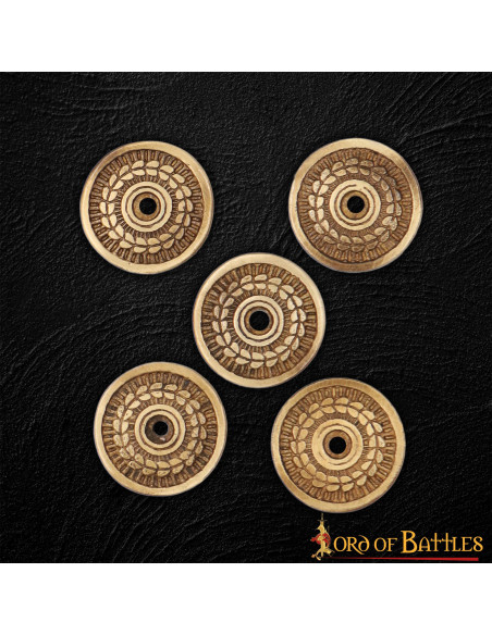 Conjunto de 5 enfeites de coroa de...