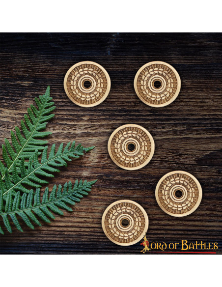 Conjunto de 5 enfeites de coroa de...