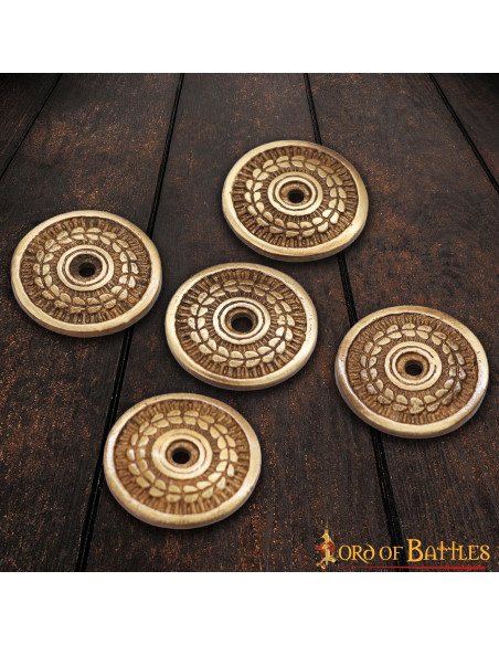 Conjunto de 5 enfeites de coroa de...