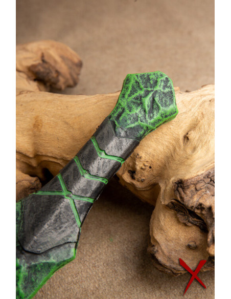 Faca de arremesso de veneno para LARP