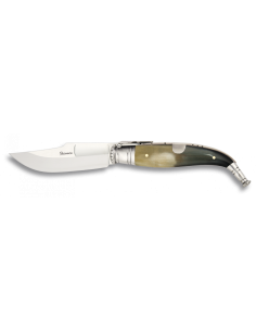 Canivete espanhol cabo chifre de touro (lâmina 6 cm.)