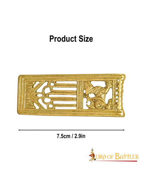 Acessório de leão de latão decorativo...