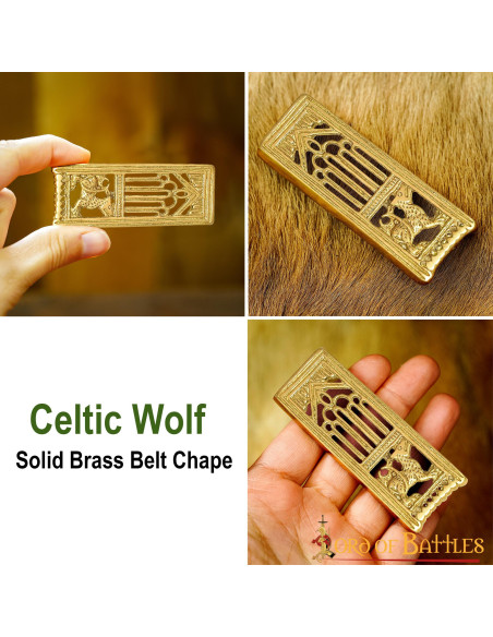 Acessório de leão de latão decorativo...