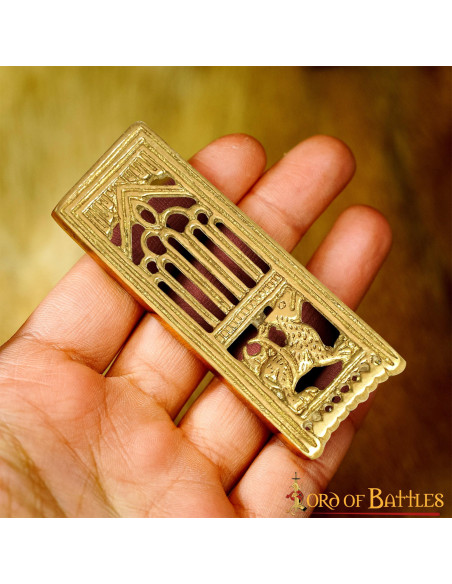 Acessório de leão de latão decorativo...