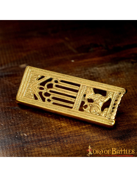 Acessório de leão de latão decorativo...