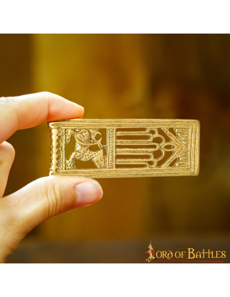 Acessório de leão de latão decorativo...