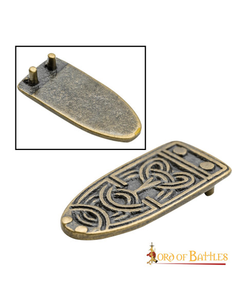 Ponta decorativa para cintos celtas e...