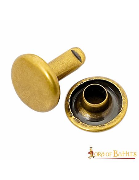 Conjunto de 100 botões, tipo rebite,...