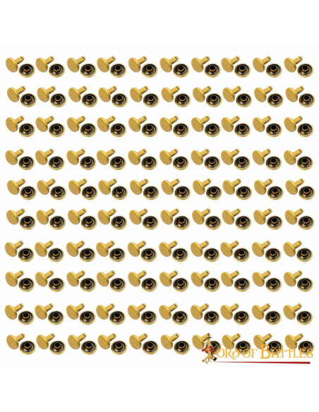 Conjunto de 100 botões, tipo rebite,...