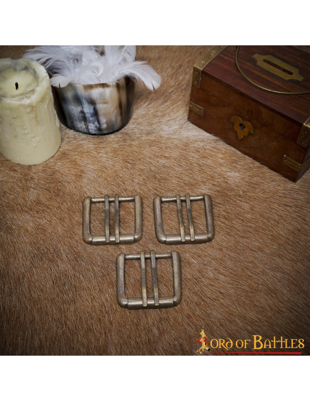 Conjunto de 3 fivelas vintage de...