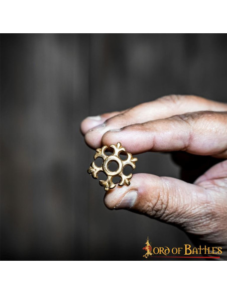 Conjunto 5 flores medievais para...