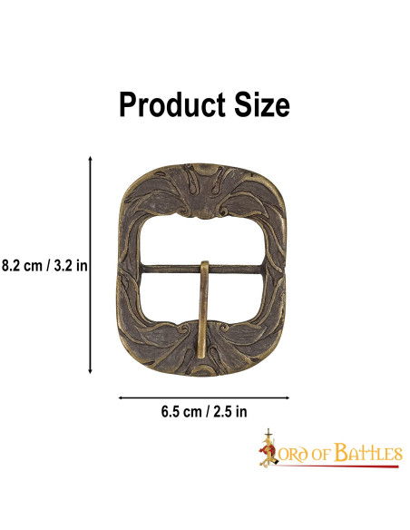 Conjunto de 3 fivelas de cinto...