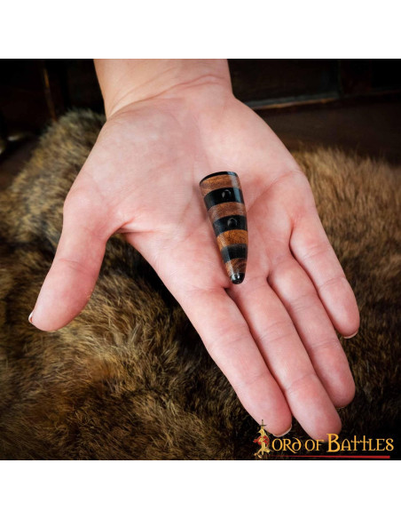 Conjunto de 5 fechos de chifre...