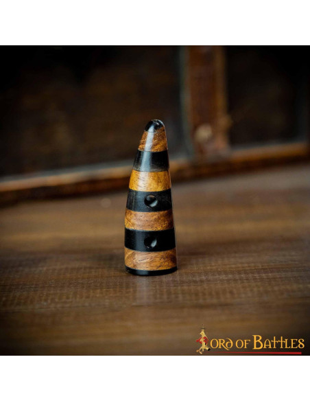 Conjunto de 5 fechos de chifre...